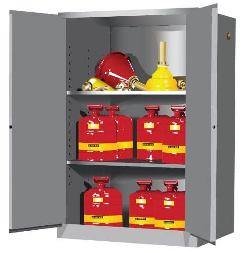 Jual Safety Cabinet Flammables Justrite Gray