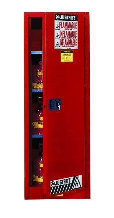 Jual Safety Cabinet Flammables Justrite Red