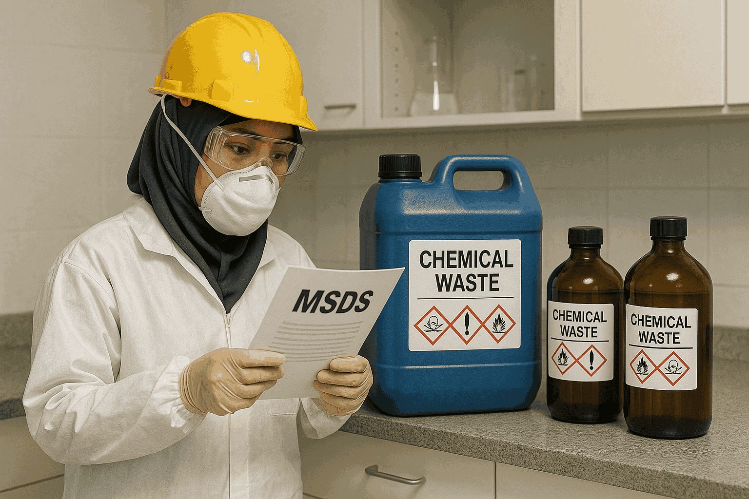 msds dalam pengelolaan limbah