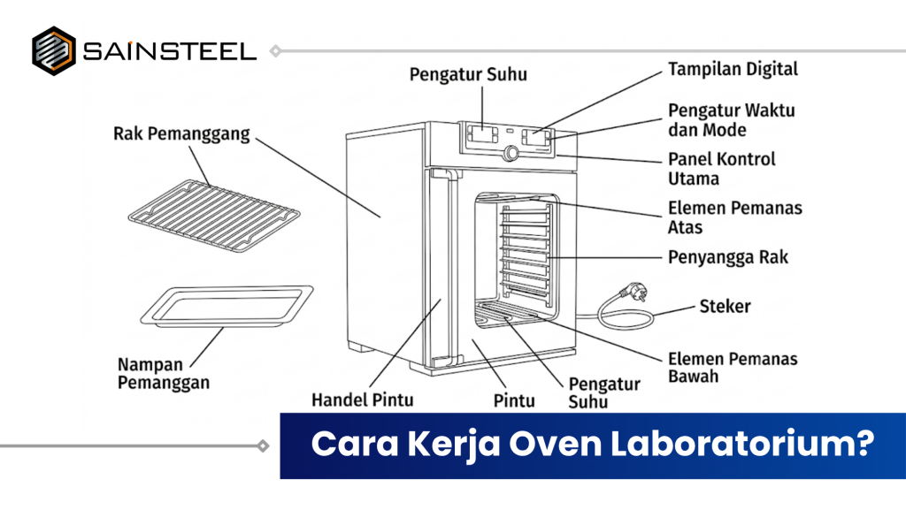 cara kerja oven laboratorium