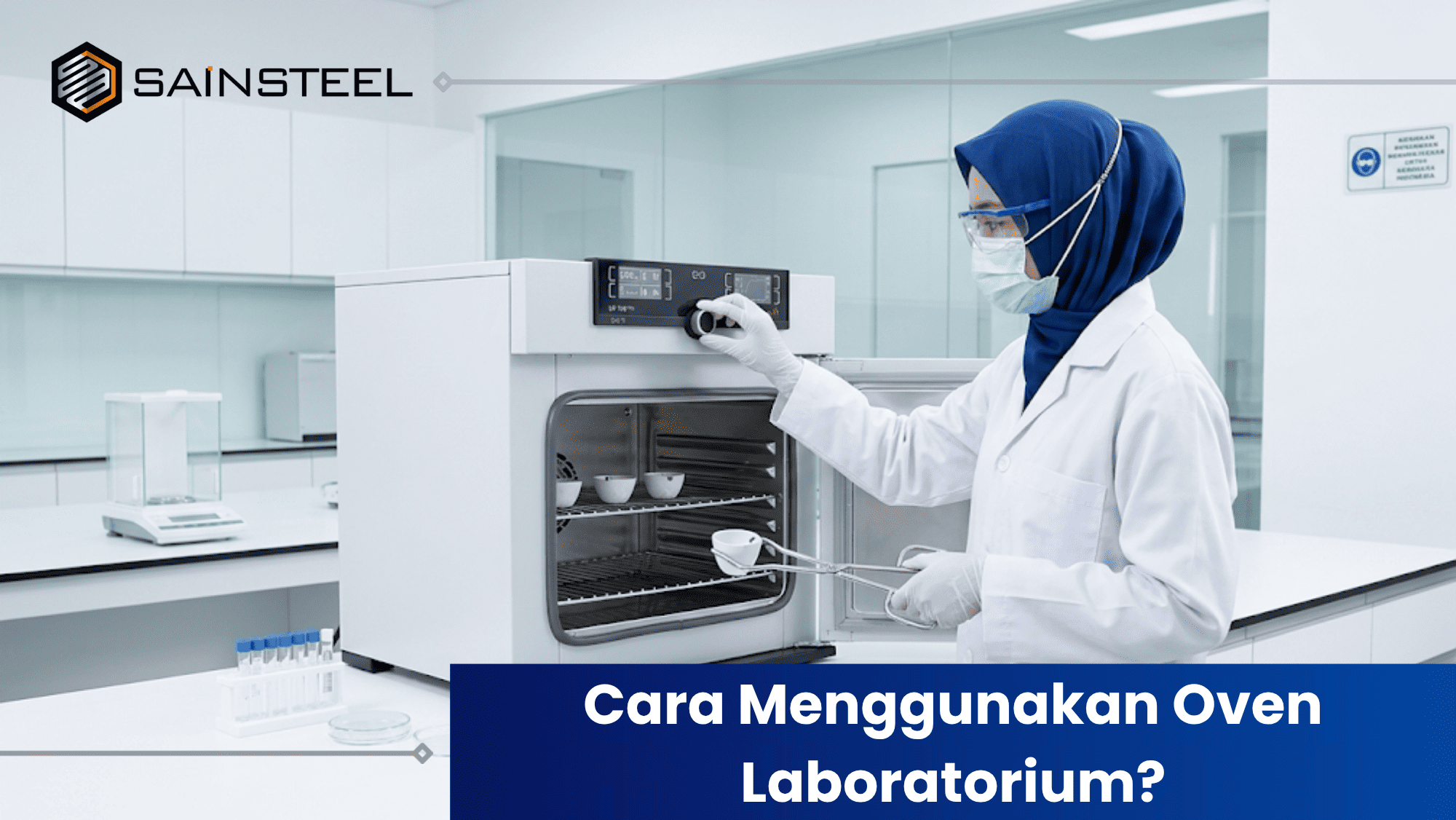 cara menggunakan oven laboratorium