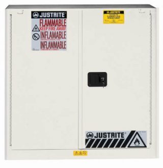 Jual Safety Cabinet Flammables Justrite White